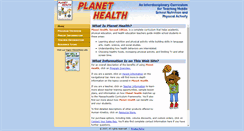 Desktop Screenshot of planet-health.org